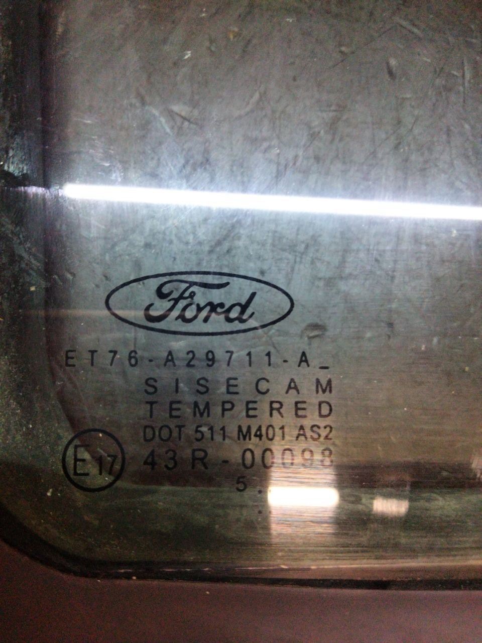 Vetro fisso Triangolo anteriore sinistro sx Ford Tourneo (2015) cod.ET76-A29711-A