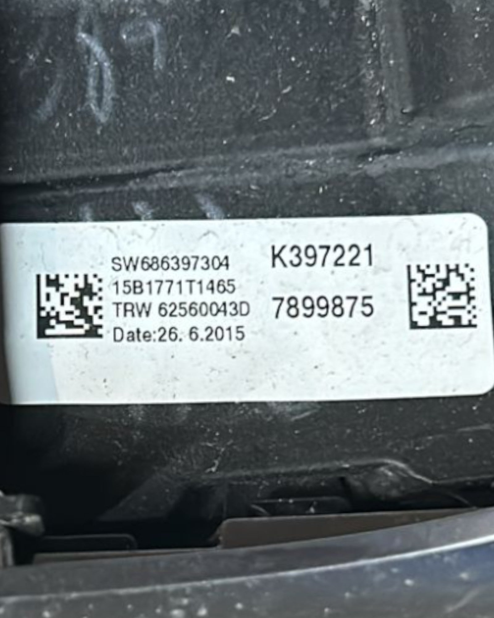 Volante / Sterzo BMW Serie 1 (F20) (2011 > 2019) cod.62560043D