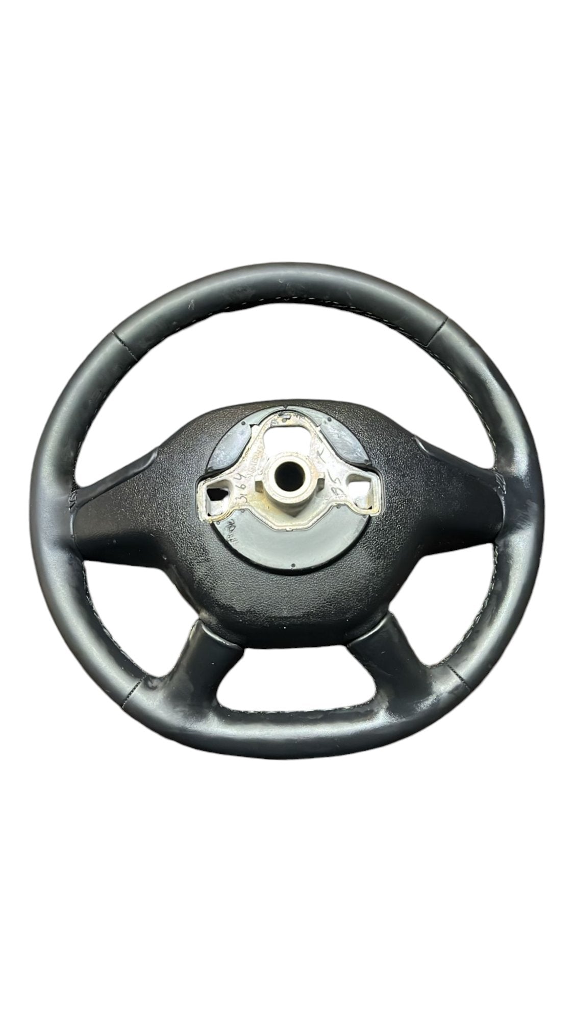 Volante / Sterzo + Comandi al Volante Dacia Sandero Steepway (2012-2020) cod.484007478R / In Pelle Nero