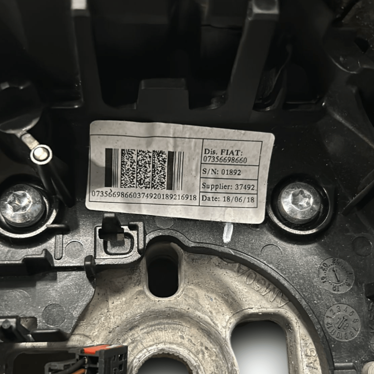 Volante / Sterzo In Pelle Fiat 500X cod:07356698660 (2014 >)