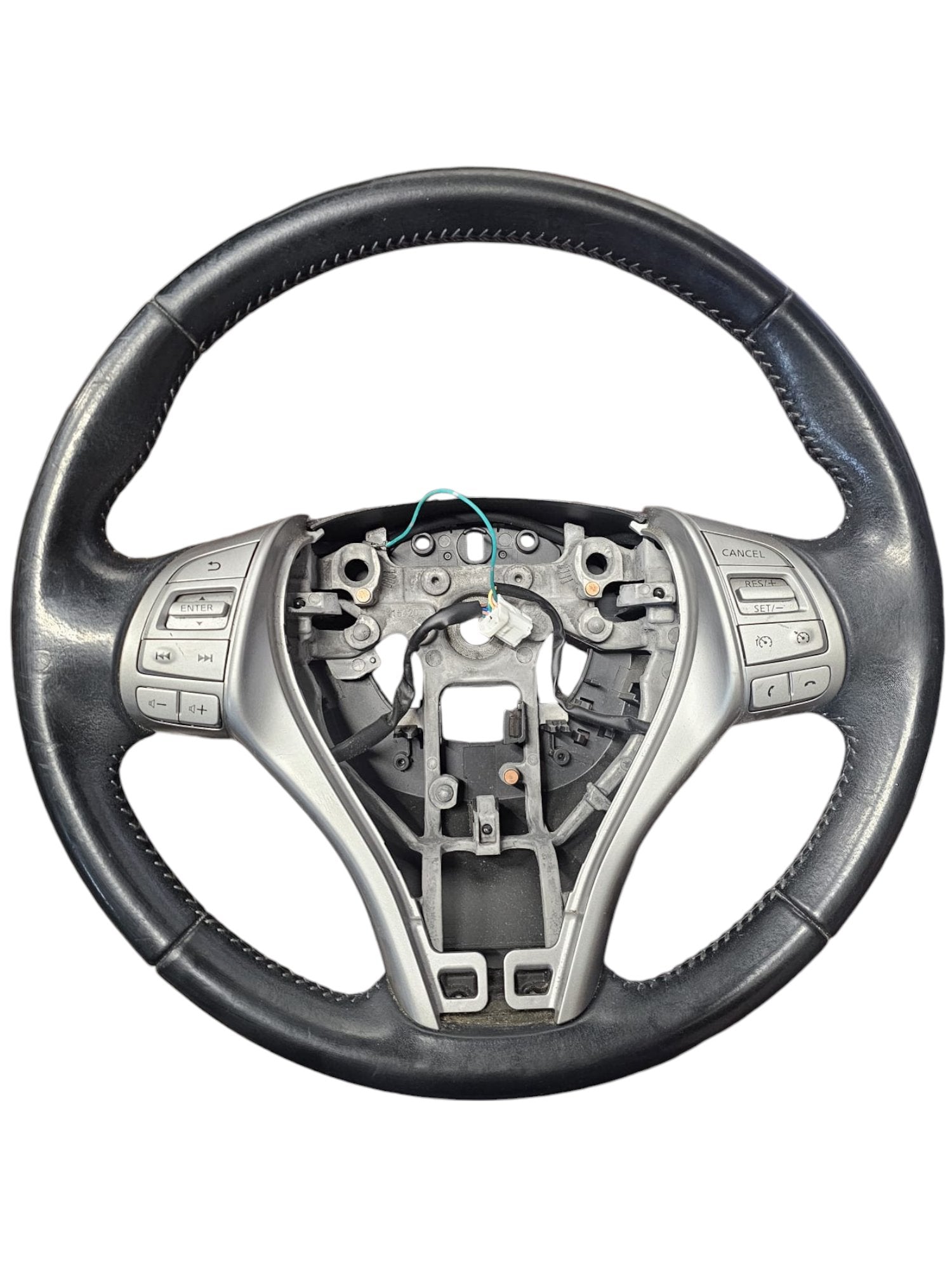 Volante / Sterzo in Pelle Nera con Comandi al Volante Nissan Qashqai J11 Cod:34221161A (2014-2021)
