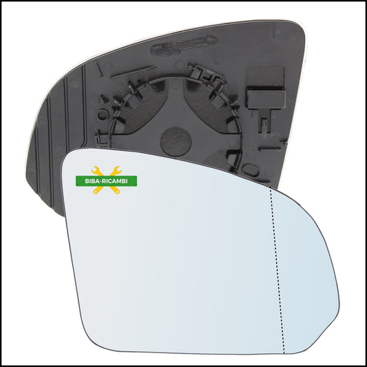 Piastra Specchio Retrovisore Asferica Lato Dx-Passeggero Per Volvo S60 III (224) 2019&gt; BIBA-RICAMBI