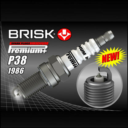 Candela Brisk Iridium Compatibile Per Jeep Compass II 1.4 MultiAir 125KW/170CV BIBA-RICAMBI