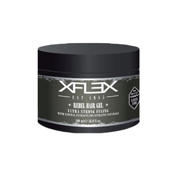 XFLEX REBEL HAIR GEL ULTRA STRONG REBEL 500 ML - BIBA-RICAMBI