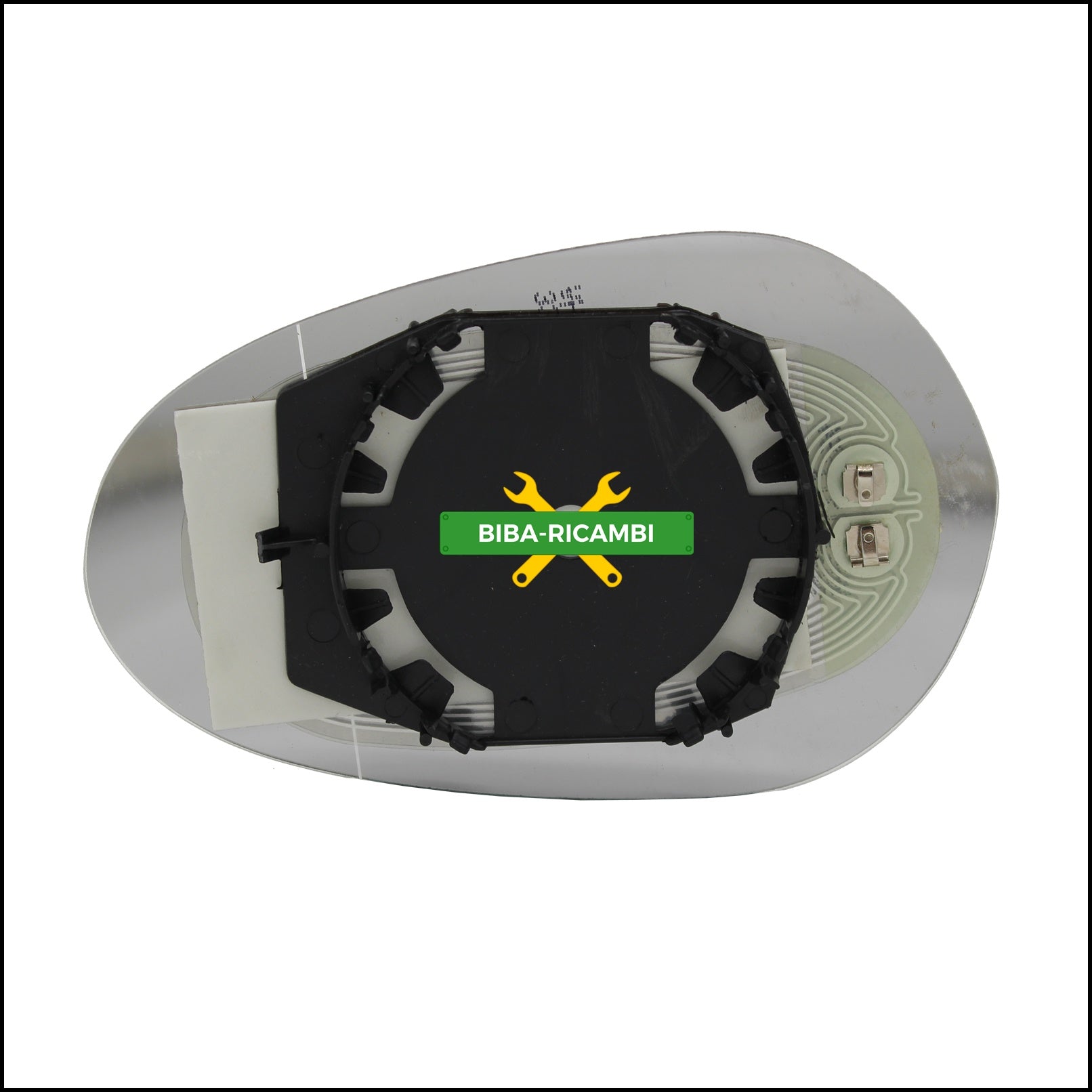 Piastra Specchio Termico Asferico Lato Dx-Passeggero Per Lancia Ypsilon I (843) solo dal 2003-2007 BIBA-RICAMBI